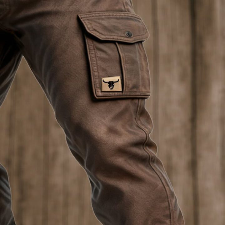 MOREL & LAURENT PARIS | PANTALON CARGO DOUBLÉ