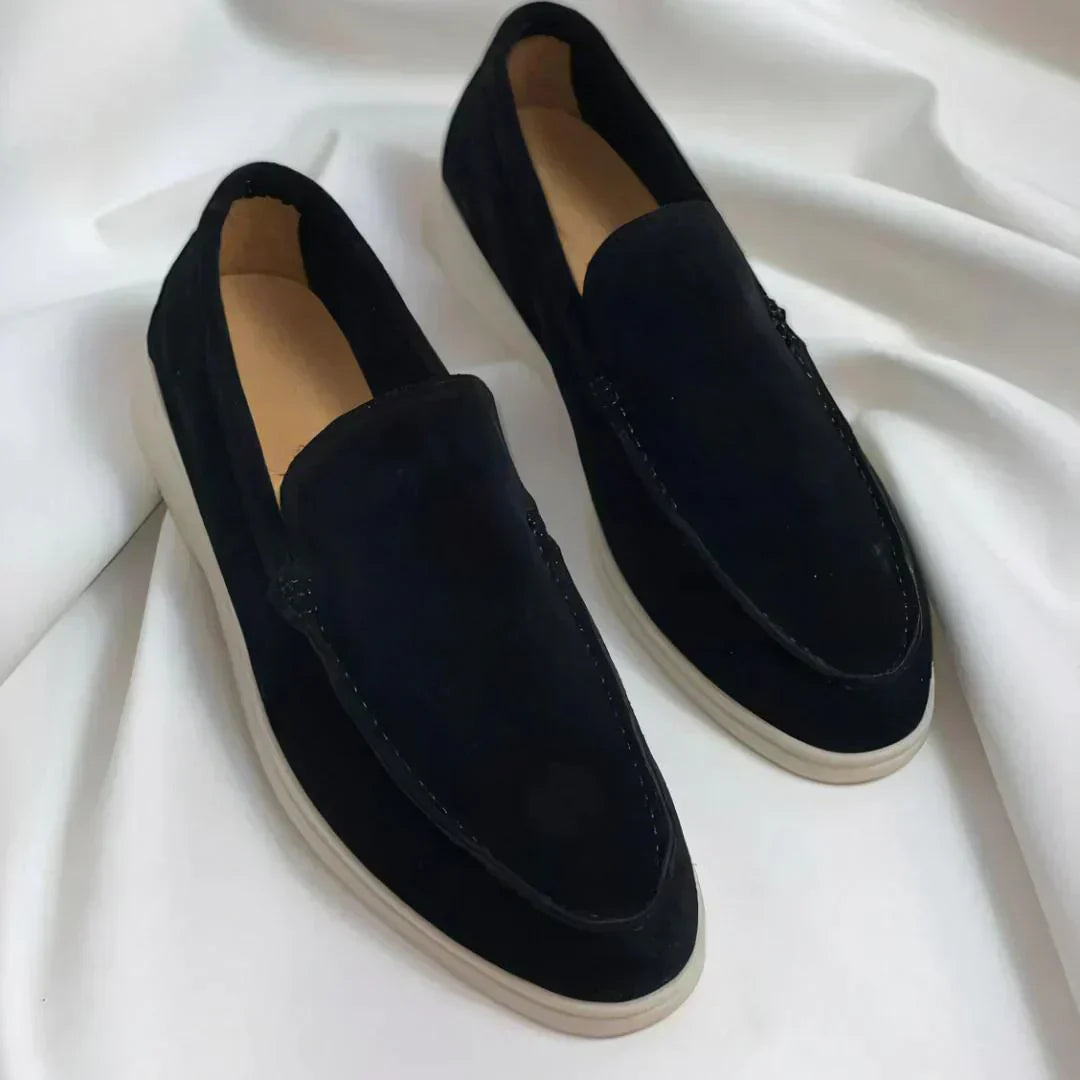 MOREL & LAURENT PARIS | MOCASSINS TEXTURÉS POUR HOMMES