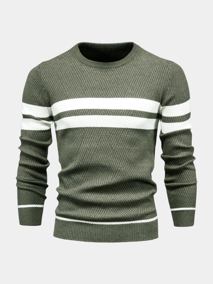 MOREL & LAURENT PARIS | PULL RAYÉ POUR HOMME