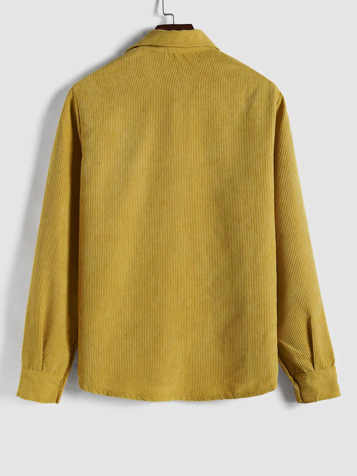 MOREL & LAURENT PARIS | CHEMISE MANCHES LONGUES DEMI-BOUTONS POUR HOMME