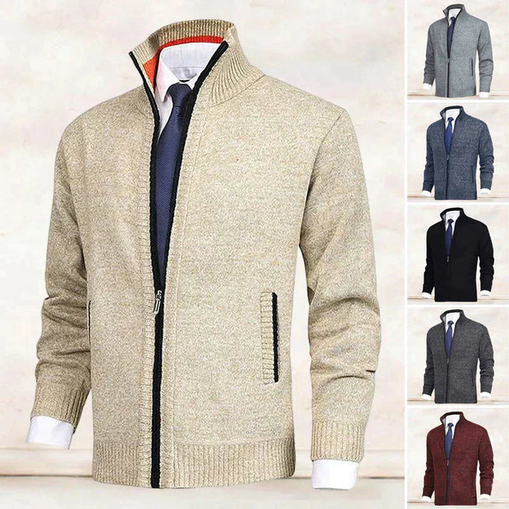 MOREL & LAURENT PARIS | CARDIGAN HOMME À MANCHES LONGUES