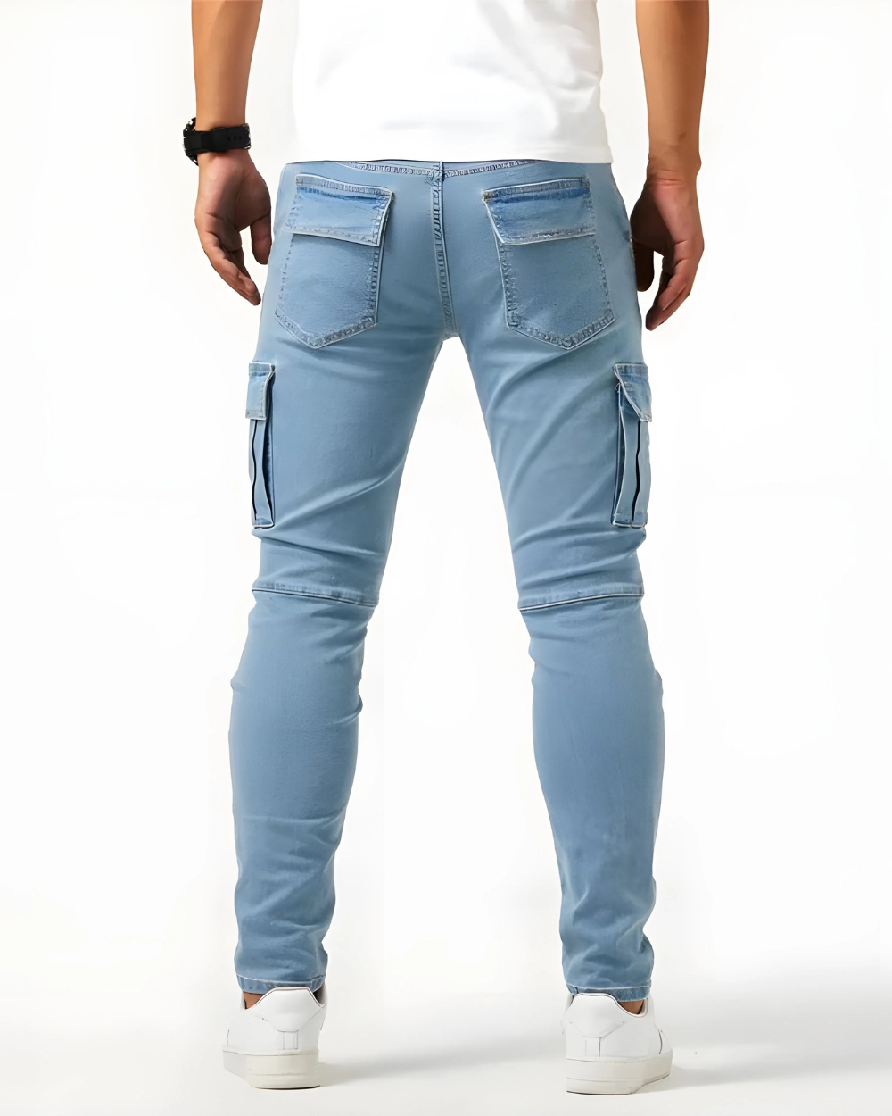 MOREL & LAURENT PARIS | PANTALON CARGO STRETCH