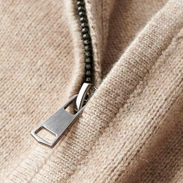 MOREL & LAURENT PARIS | PULL ZIPPÉ POUR HOMME