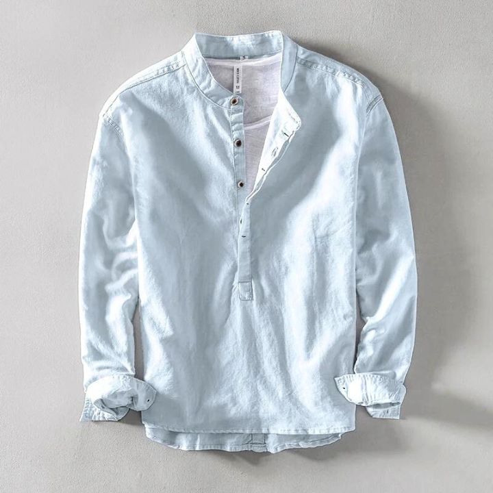 MOREL & LAURENT PARIS | CHEMISE EN LIN POUR HOMME