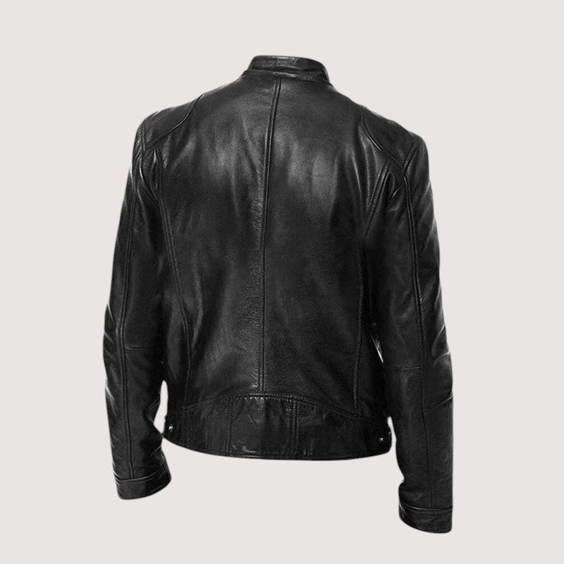 MOREL & LAURENT PARIS | VESTE EN CUIR HAUT DE GAMME ÉLÉGANTE POUR HOMME