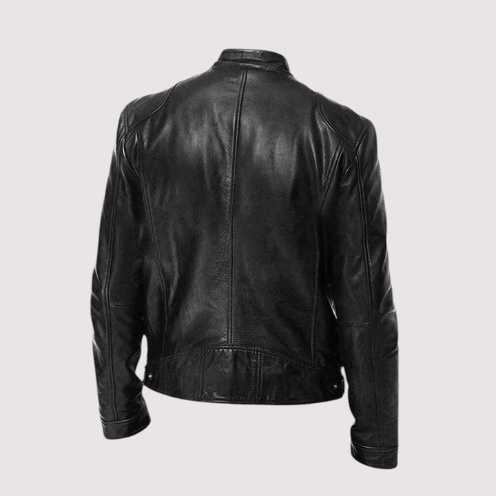 MOREL & LAURENT PARIS | VESTE EN CUIR HAUT DE GAMME ÉLÉGANTE POUR HOMME