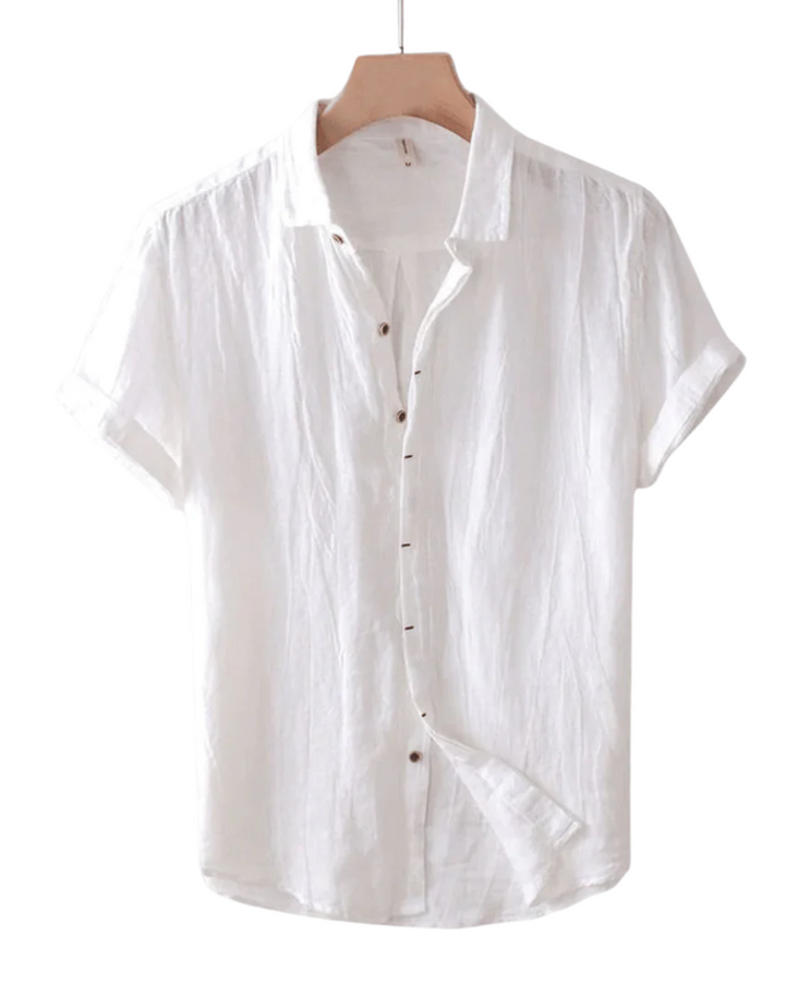 MOREL & LAURENT PARIS | CHEMISE D'ÉTÉ EN LIN DE LUXERE