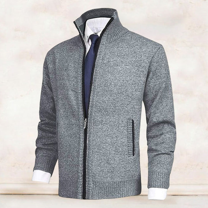 MOREL & LAURENT PARIS | CARDIGAN HOMME À MANCHES LONGUES