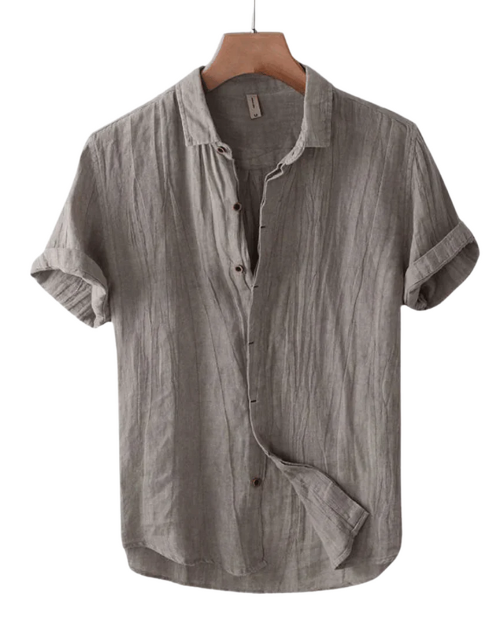 MOREL & LAURENT PARIS | CHEMISE D'ÉTÉ EN LIN DE LUXERE