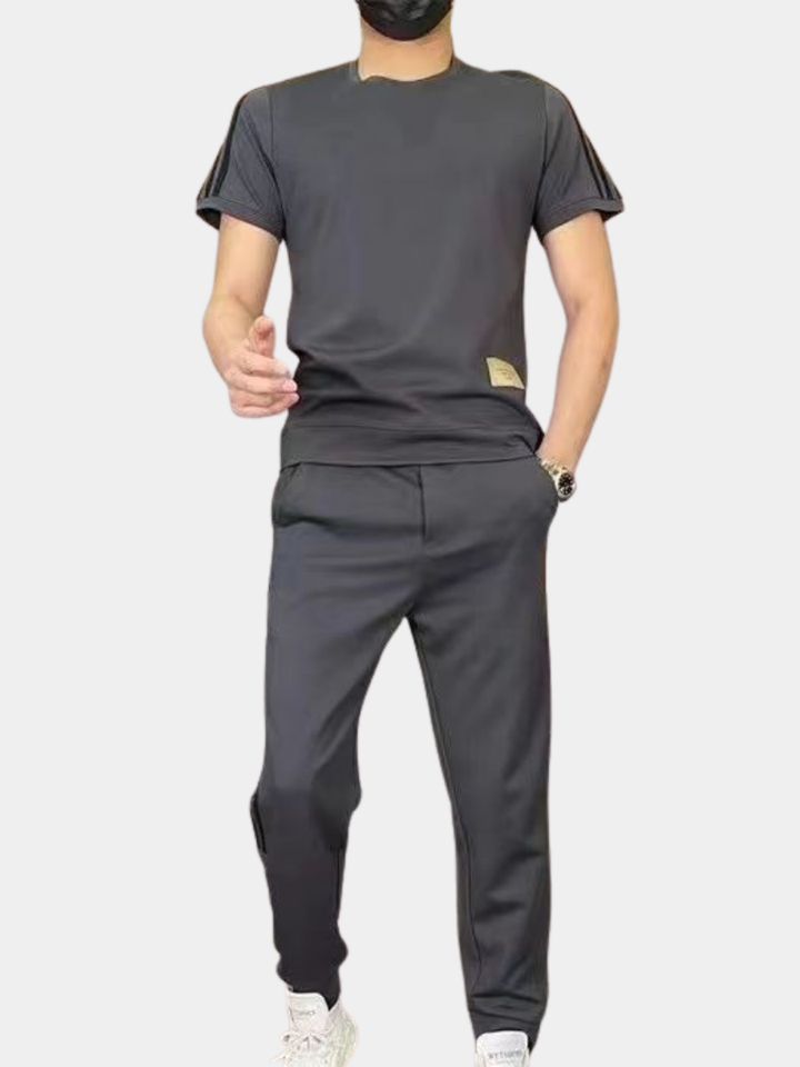MOREL & LAURENT PARIS | COMPLET HOMME EN MATÉRIAU DE LUXE AVEC ÉLASTIQUE