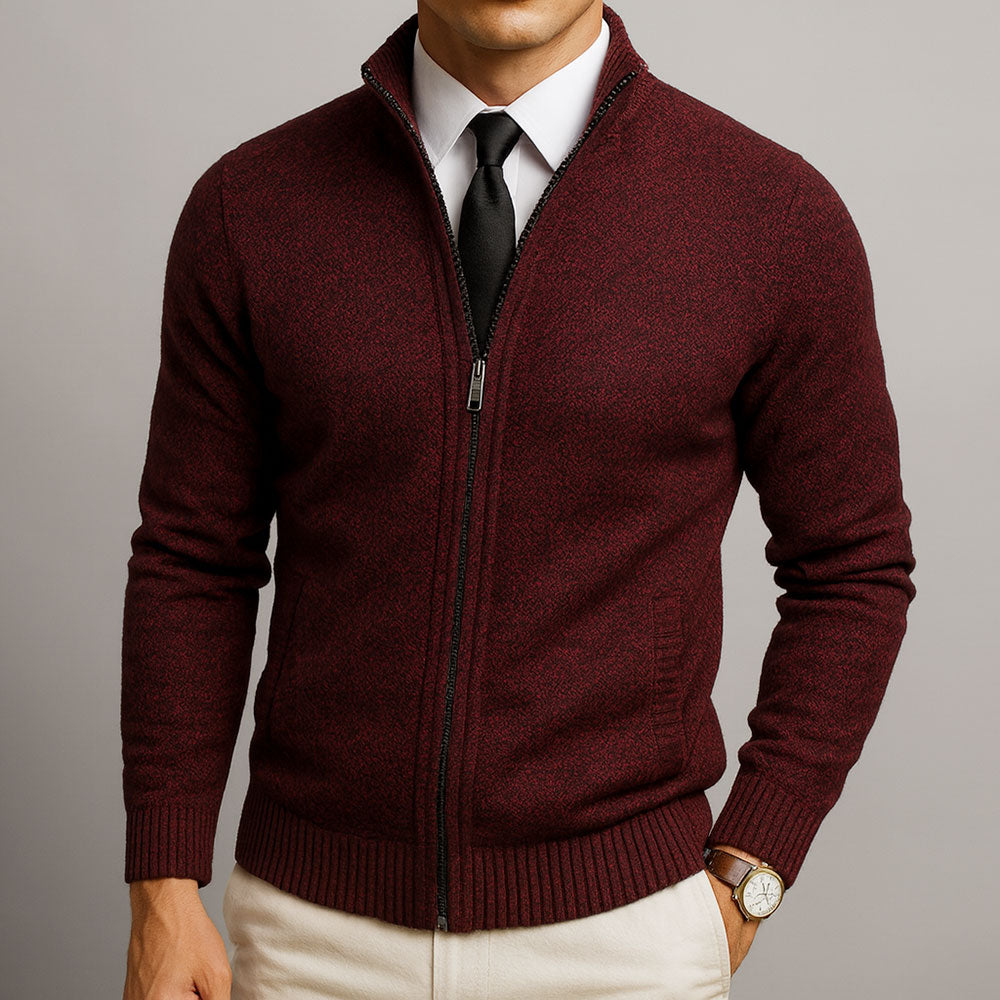 MOREL & LAURENT PARIS | CARDIGAN EN LAINE SUR MESURE