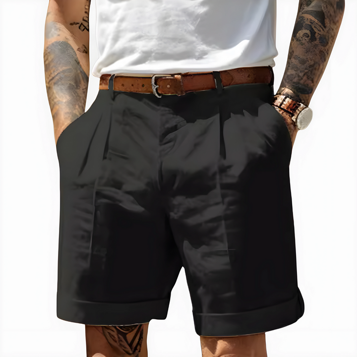 MOREL & LAURENT PARIS | BERMUDAS ÉLÉGANTS EN COTON RESPIRANT
