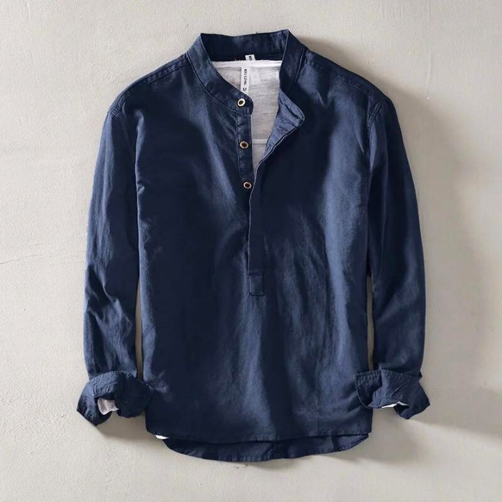 MOREL & LAURENT PARIS | CHEMISE EN LIN POUR HOMME