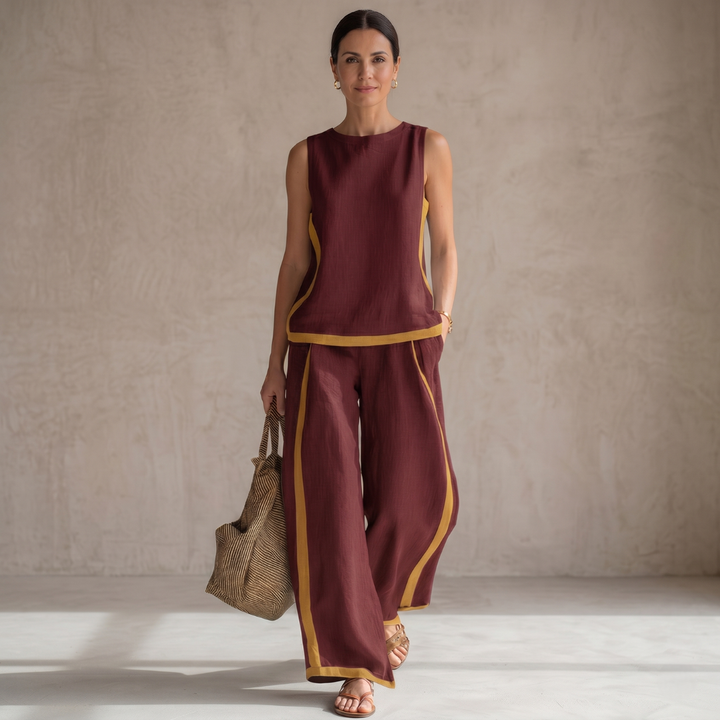 Lino™ | L'Ensemble Casual en Lin pour une liberté de mouvement et un style ultime