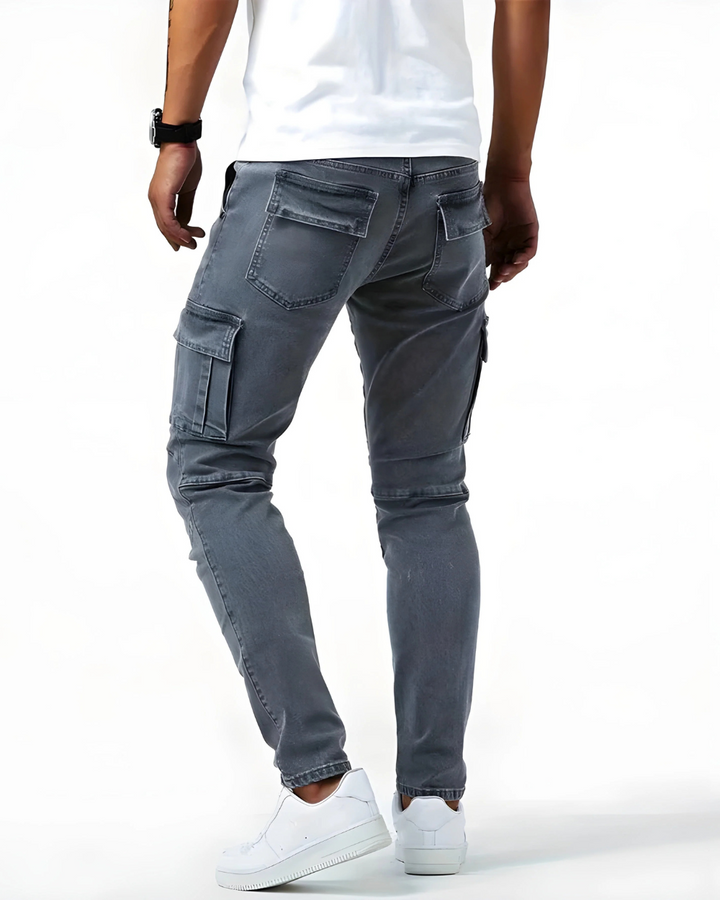 MOREL & LAURENT PARIS | PANTALON CARGO STRETCH
