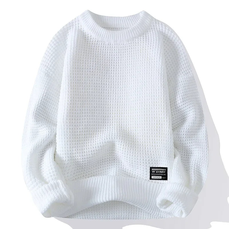 MOREL & LAURENT PARIS | PULL EN NID D'ABEILLE PREMIUM