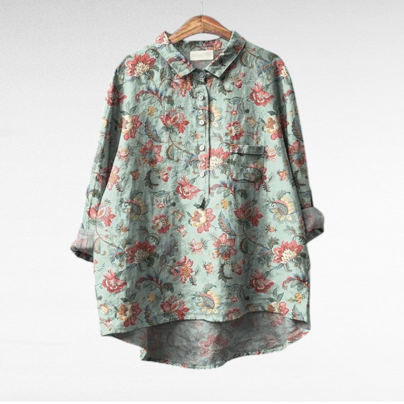Mireva™ | Élégante Blouse Vintage