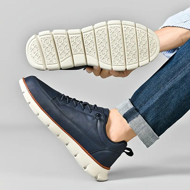 MOREL & LAURENT PARIS | BASKETS EN CUIR AVEC SOUTIEN