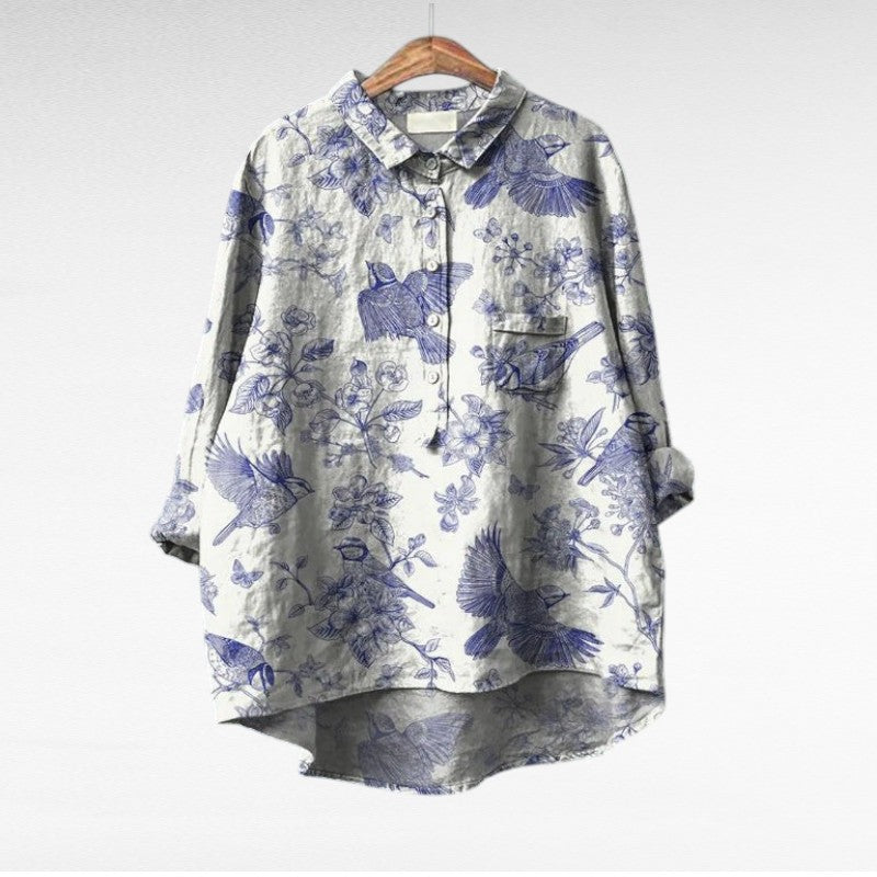 Mireva™ | Élégante Blouse Vintage