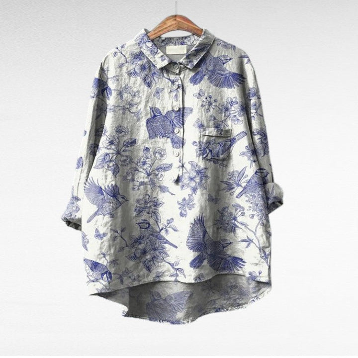 Mireva™ | Élégante Blouse Vintage