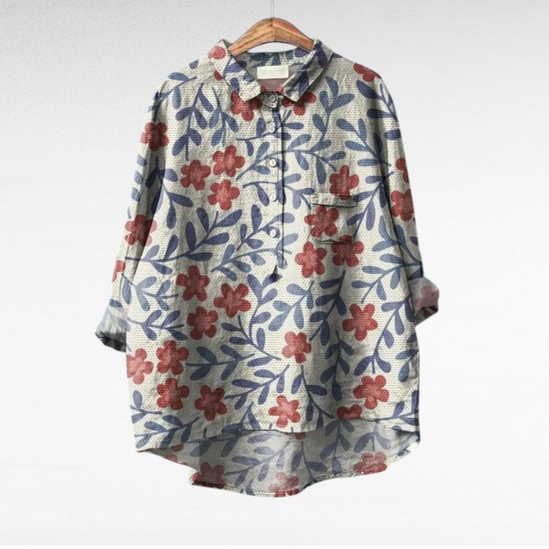 Mireva™ | Élégante Blouse Vintage