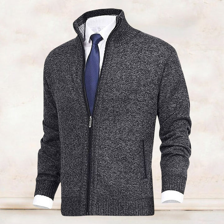 MOREL & LAURENT PARIS | CARDIGAN HOMME À MANCHES LONGUES