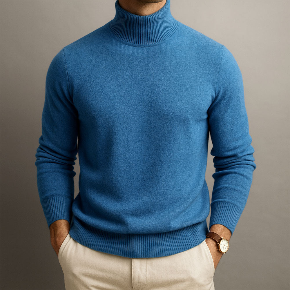 MOREL & LAURENT PARIS | PULL À COL MONTANT POUR HOMME