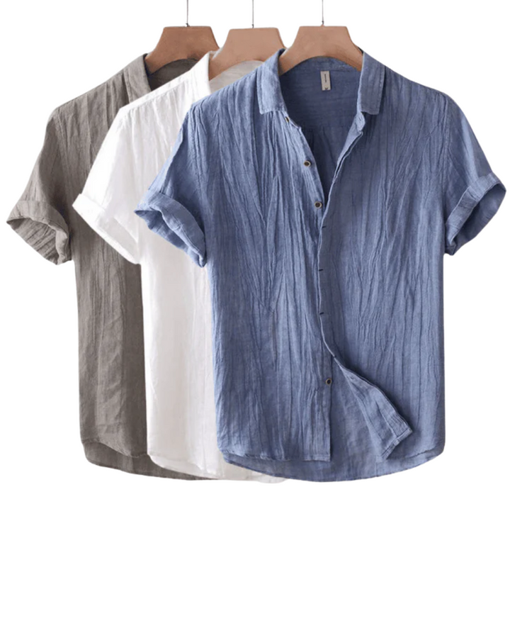 MOREL & LAURENT PARIS | CHEMISE D'ÉTÉ EN LIN DE LUXERE