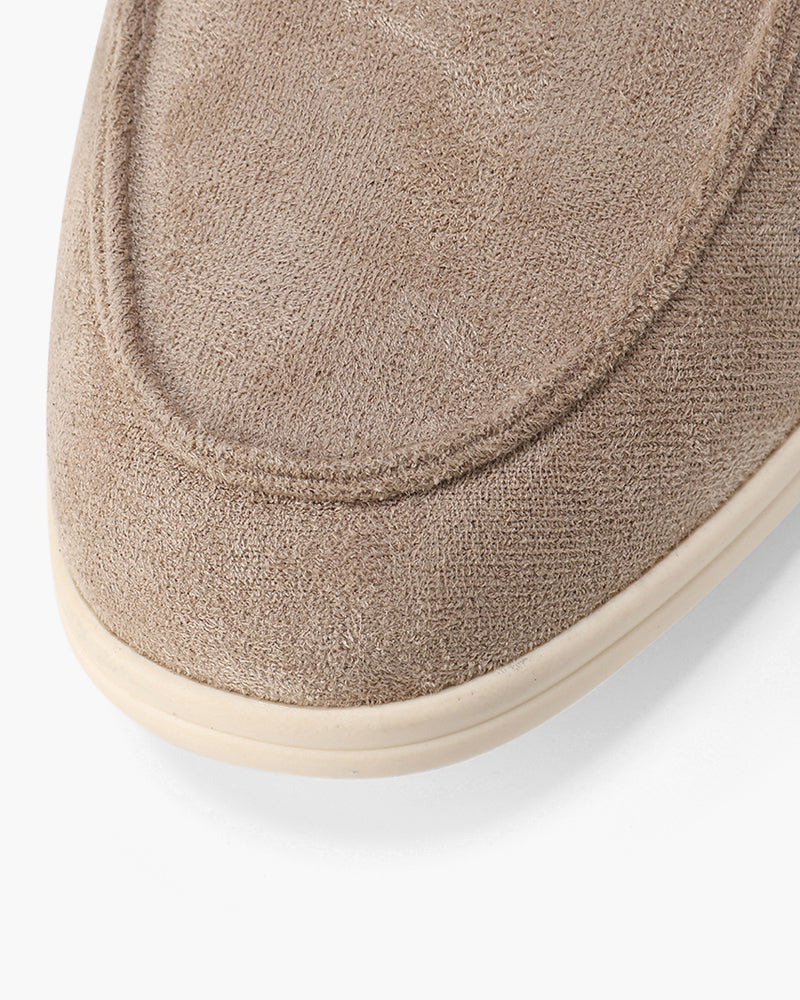 MOREL & LAURENT PARIS | MOCASSINS EN CUIR SUEDE