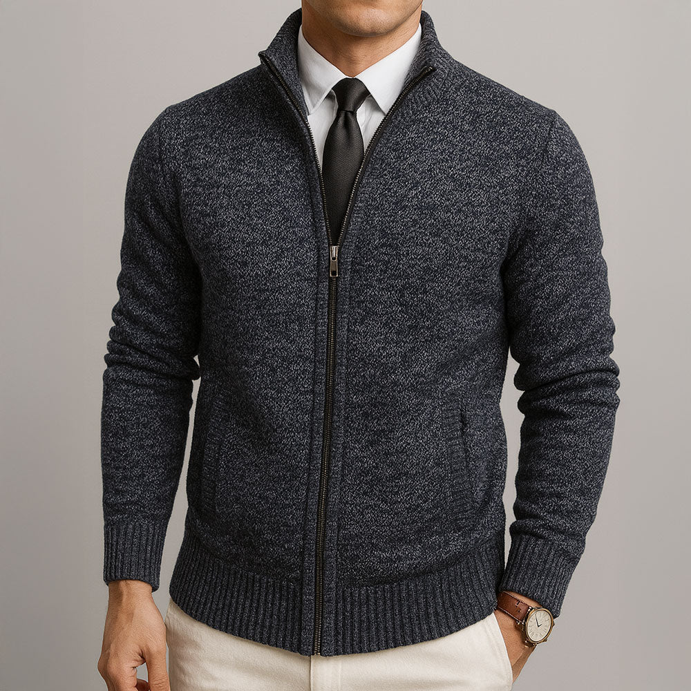 MOREL & LAURENT PARIS | CARDIGAN EN LAINE SUR MESURE