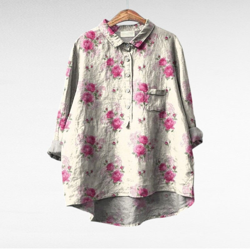 Mireva™ | Élégante Blouse Vintage
