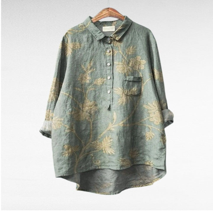 Mireva™ | Élégante Blouse Vintage