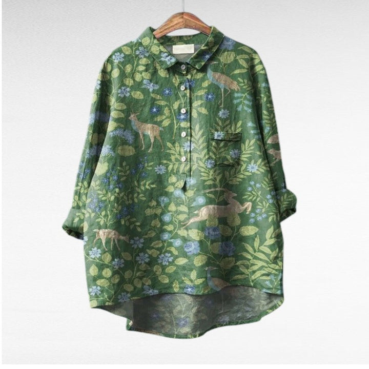 Mireva™ | Élégante Blouse Vintage