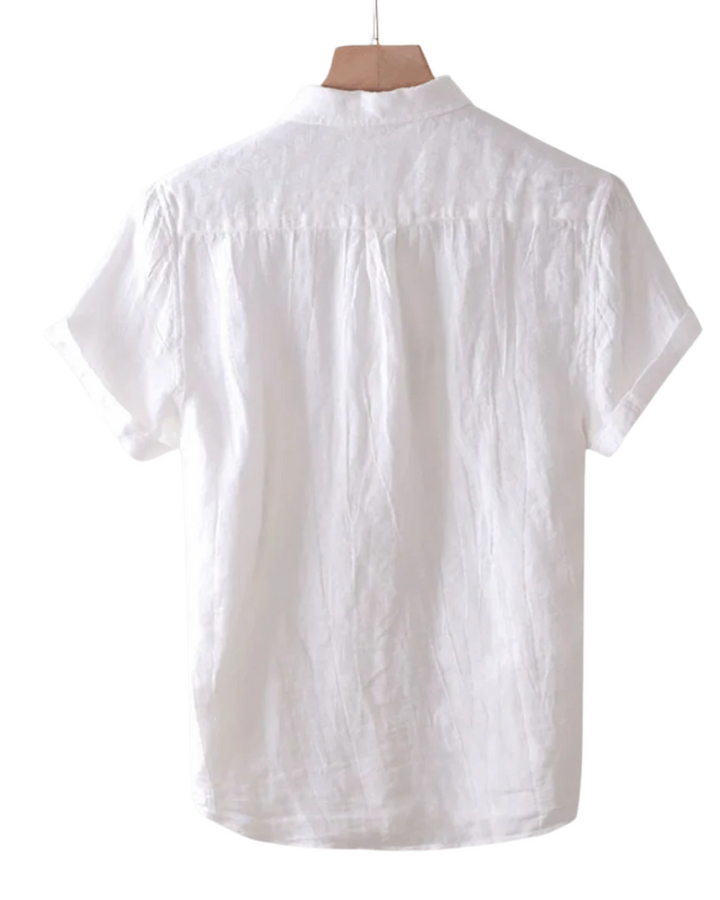 MOREL & LAURENT PARIS | CHEMISE D'ÉTÉ EN LIN DE LUXERE