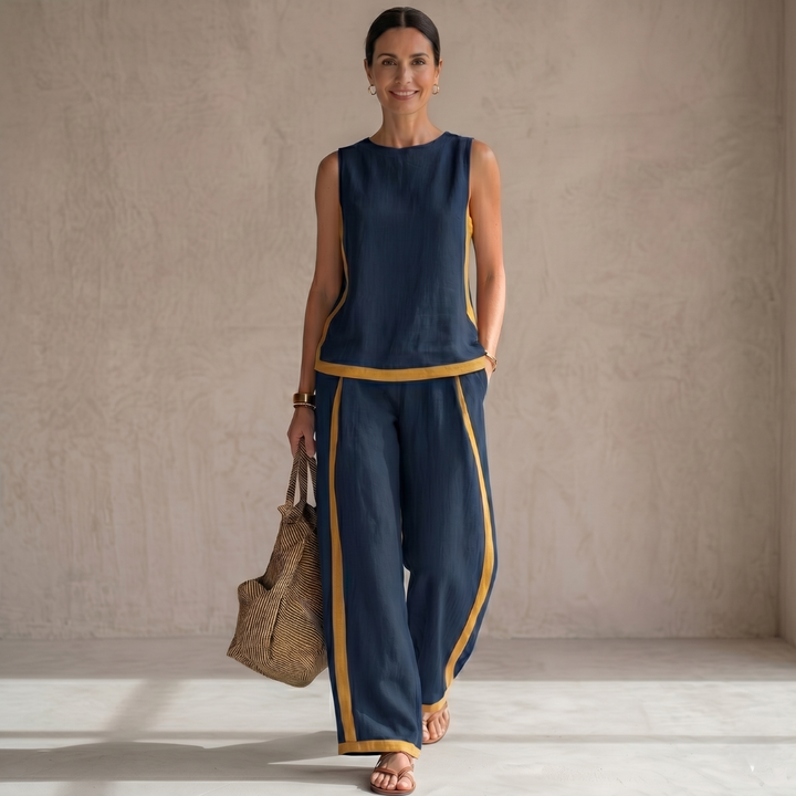 Lino™ | L'Ensemble Casual en Lin pour une liberté de mouvement et un style ultime