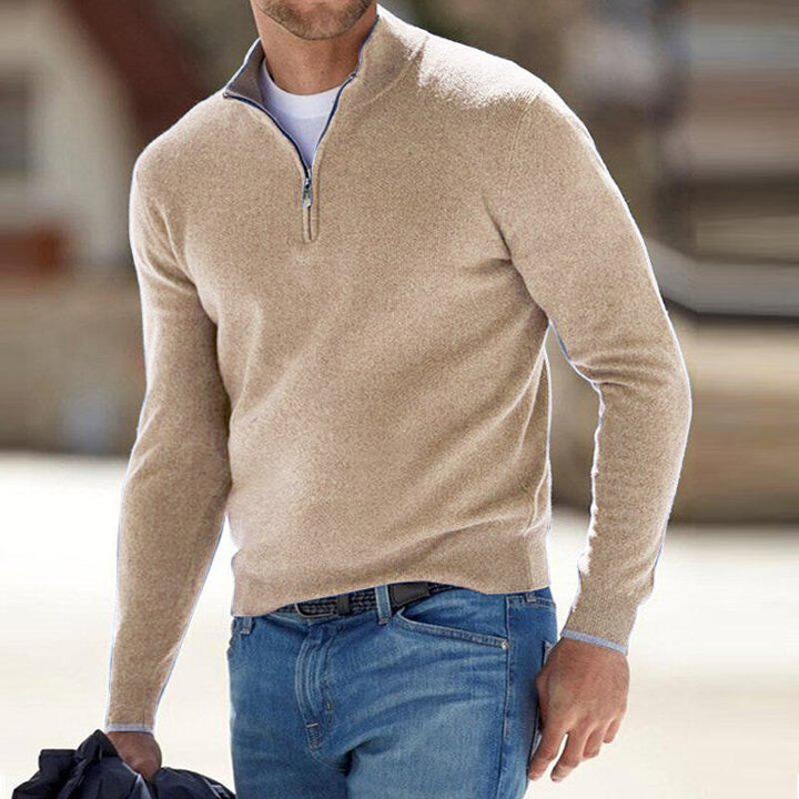 MOREL & LAURENT PARIS | PULL ZIPPÉ POUR HOMME