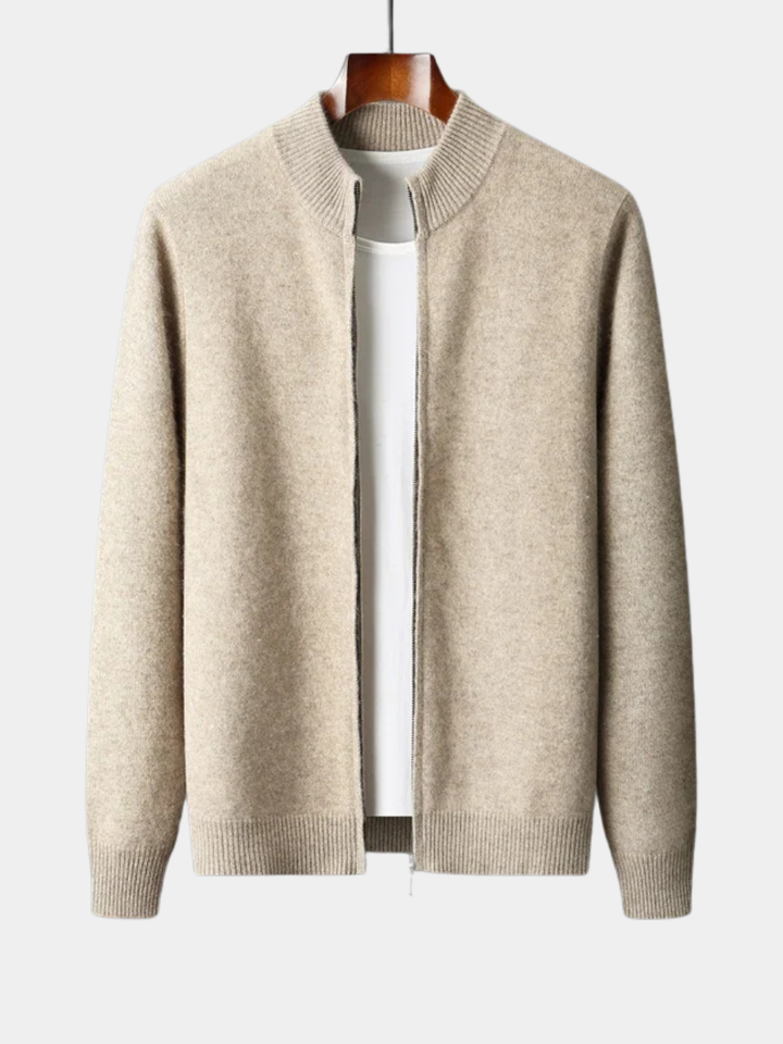 MOREL & LAURENT PARIS | GILET DE LUXE EN LAINE DE CACHEMIRE PREMIUM