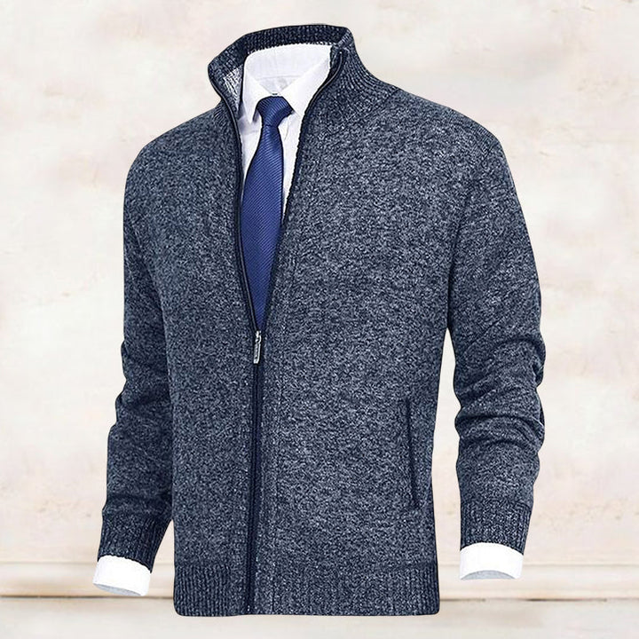 MOREL & LAURENT PARIS | CARDIGAN HOMME À MANCHES LONGUES