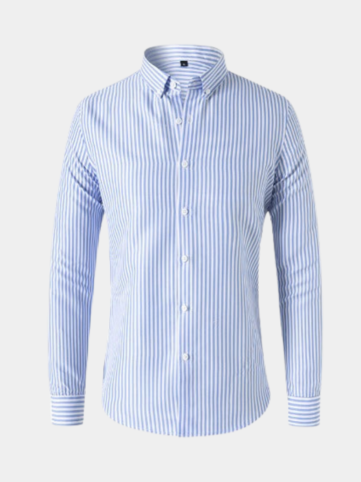 MOREL & LAURENT PARIS | CHEMISE À RAYURES DÉCIDÉES POUR HOMME