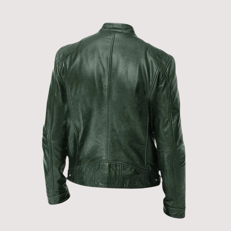 MOREL & LAURENT PARIS | VESTE EN CUIR HAUT DE GAMME ÉLÉGANTE POUR HOMME