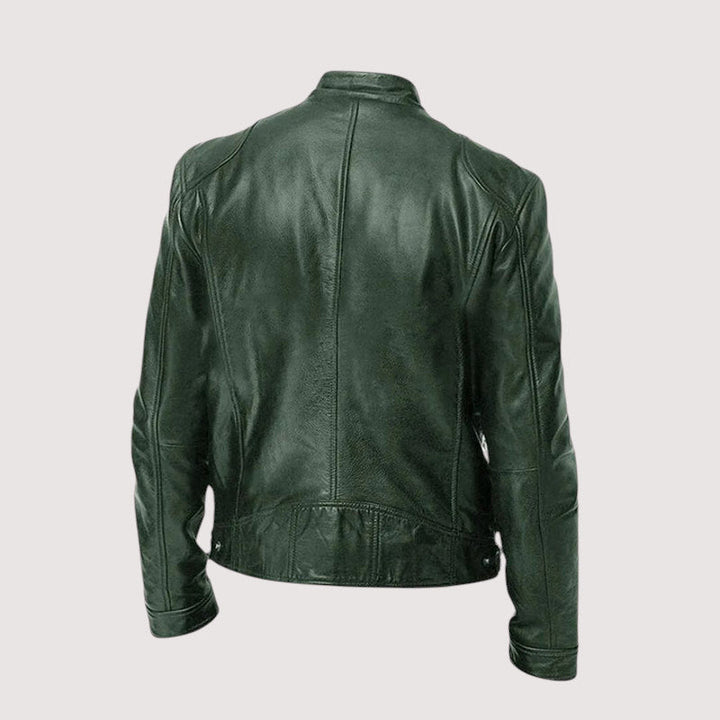 MOREL & LAURENT PARIS | VESTE EN CUIR HAUT DE GAMME ÉLÉGANTE POUR HOMME