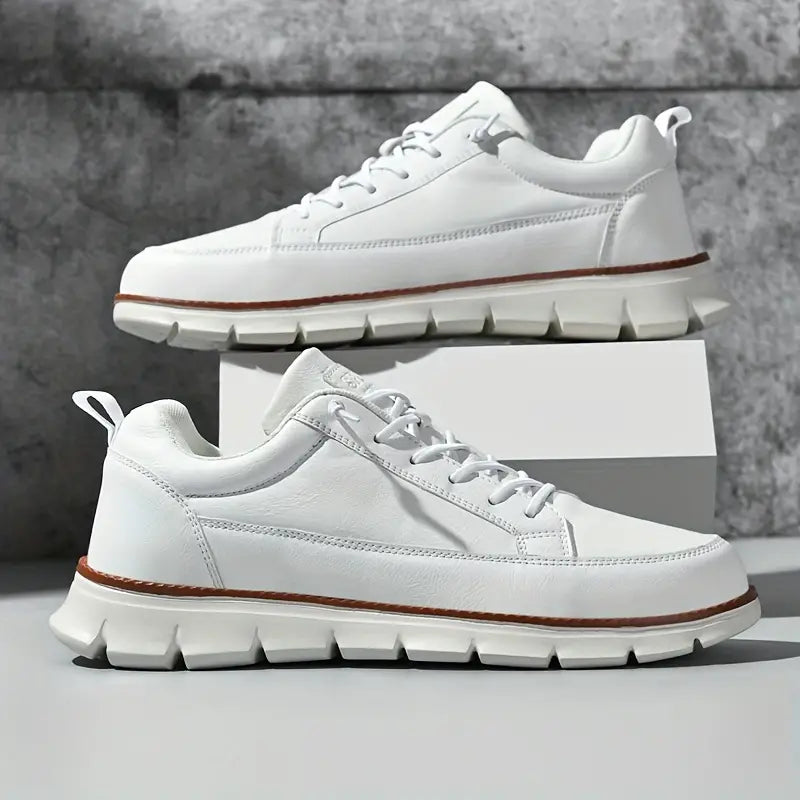 MOREL & LAURENT PARIS | BASKETS EN CUIR AVEC SOUTIEN