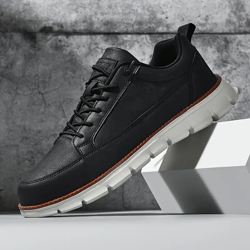 MOREL & LAURENT PARIS | BASKETS EN CUIR AVEC SOUTIEN