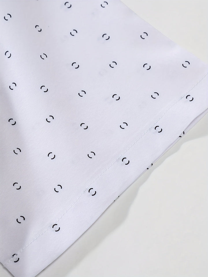 MOREL & LAURENT PARIS | CHEMISE D'ÉTÉ AVEC IMPRIMÉ