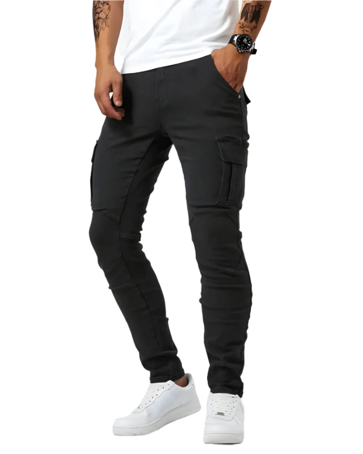 MOREL & LAURENT PARIS | PANTALON CARGO STRETCH