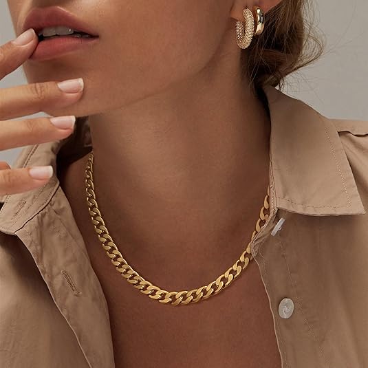 MOREL & LAURENT PARIS | COLLIER CHUNKY CUBAN LINK