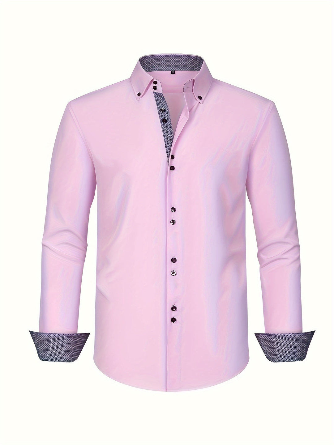 MOREL & LAURENT PARIS | CHEMISE ÉLÉGANTE LÉGÈRE AVEC DÉTAILS CONTRASTÉS