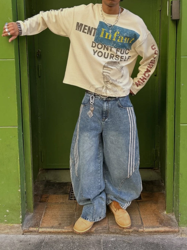 Amora™ | Le Jean Wide-Leg au caractère urbain