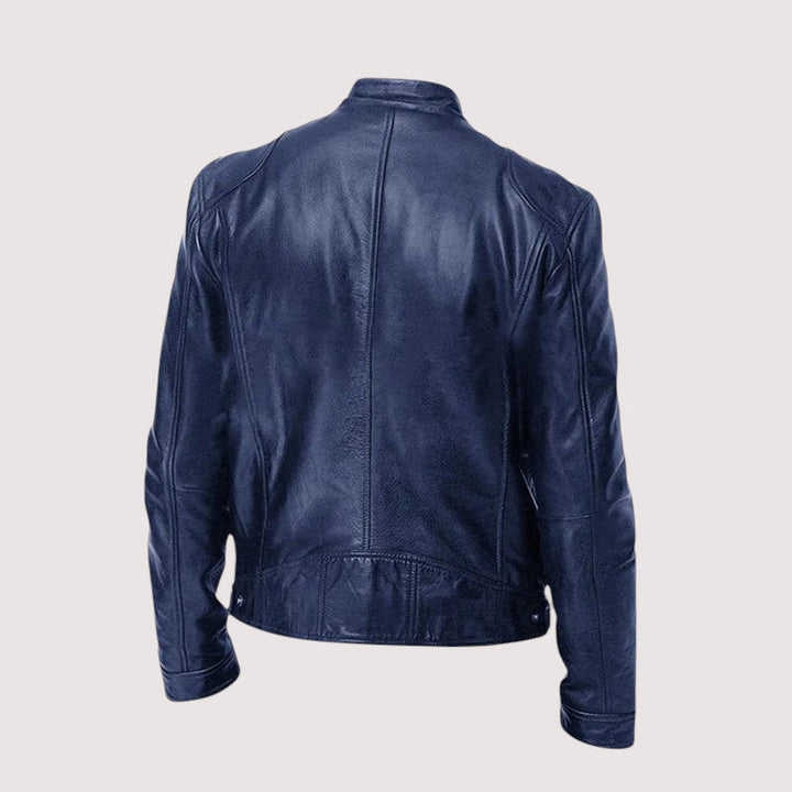MOREL & LAURENT PARIS | VESTE EN CUIR HAUT DE GAMME ÉLÉGANTE POUR HOMME