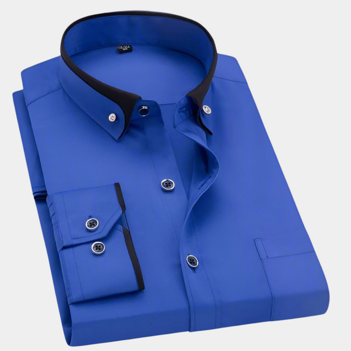 MOREL & LAURENT PARIS | CHEMISE CLASSIQUE POUR HOMME À MANCHES LONGUES